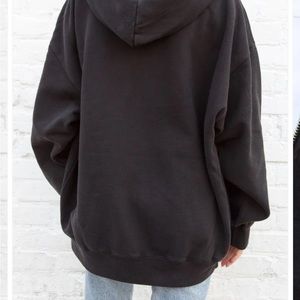 Brandy Melville Christy Zip Down Hoodie